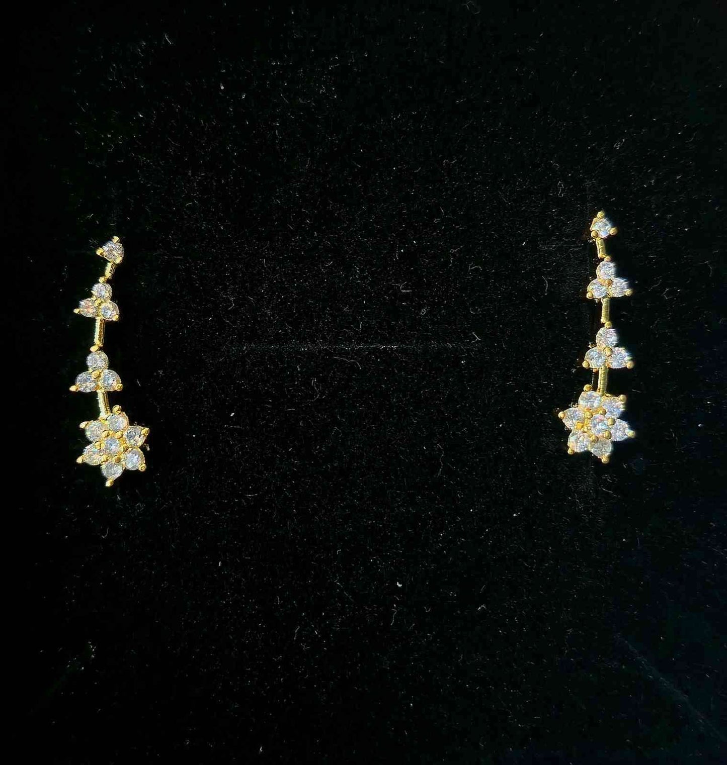 Celestial Flora Earcuffs - Mayuri Silver House