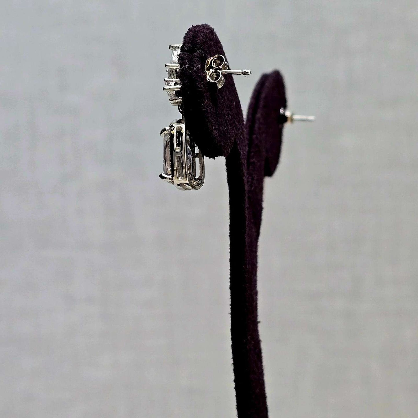 Classic Crown Drop Earrings