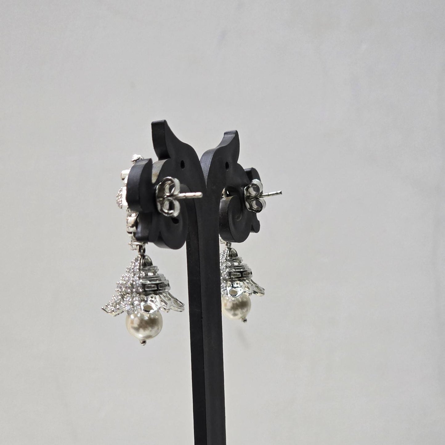 Peacock Crown Jhumkas
