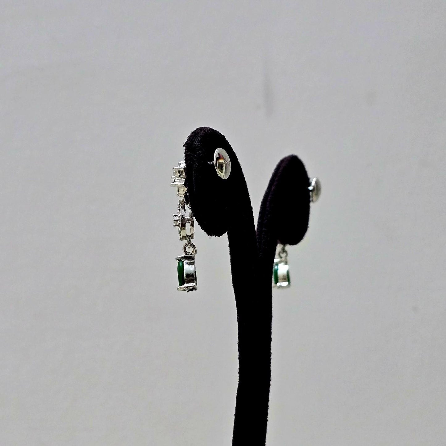 Premium Green Stone Earrings