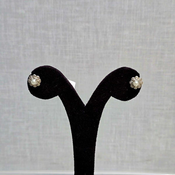 Pearl Blossom Studs