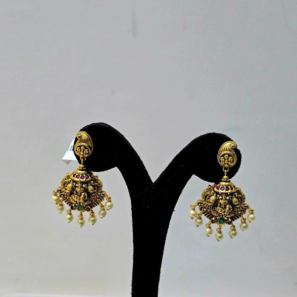 Peacock Devi Jhumkas