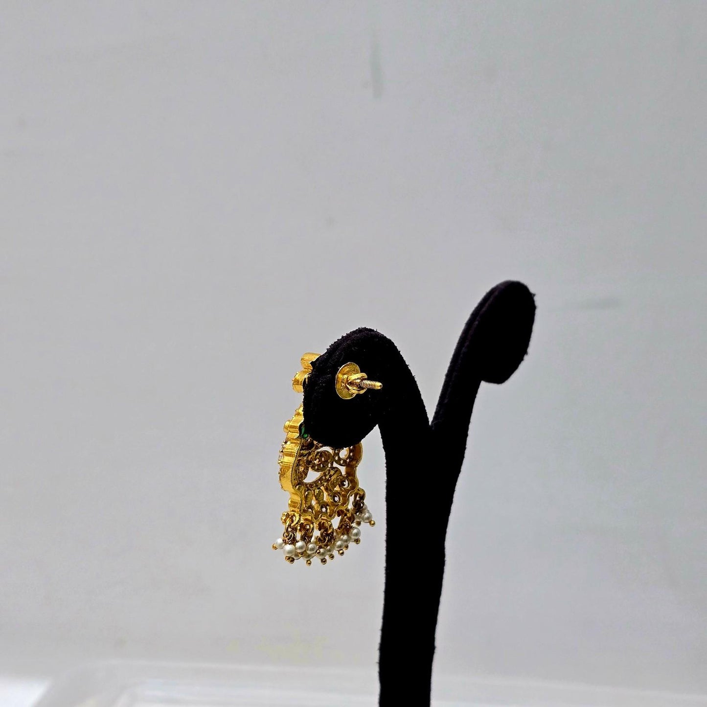 Anaya Royal Pearl Jhumkas