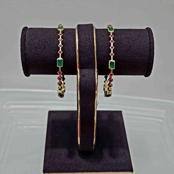 Emerald Ruby Grace Bangles