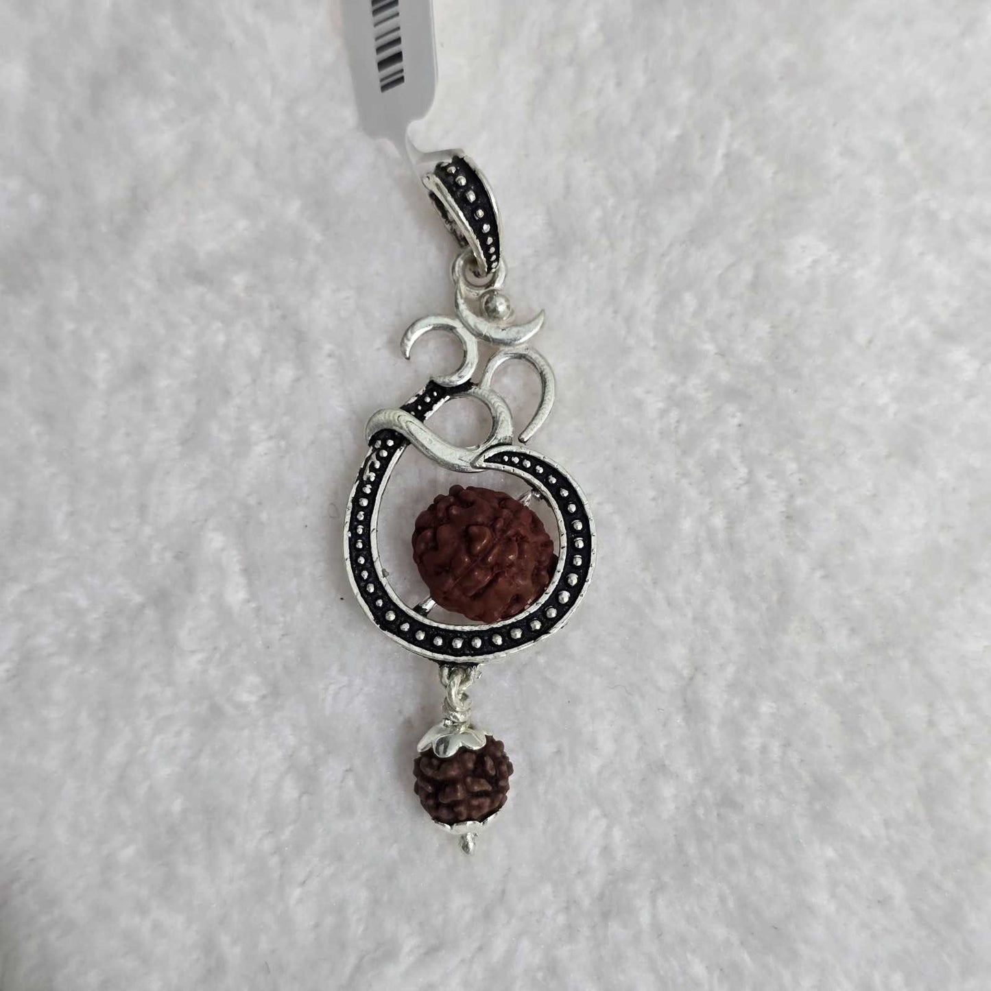 Rudraksha Om Charm