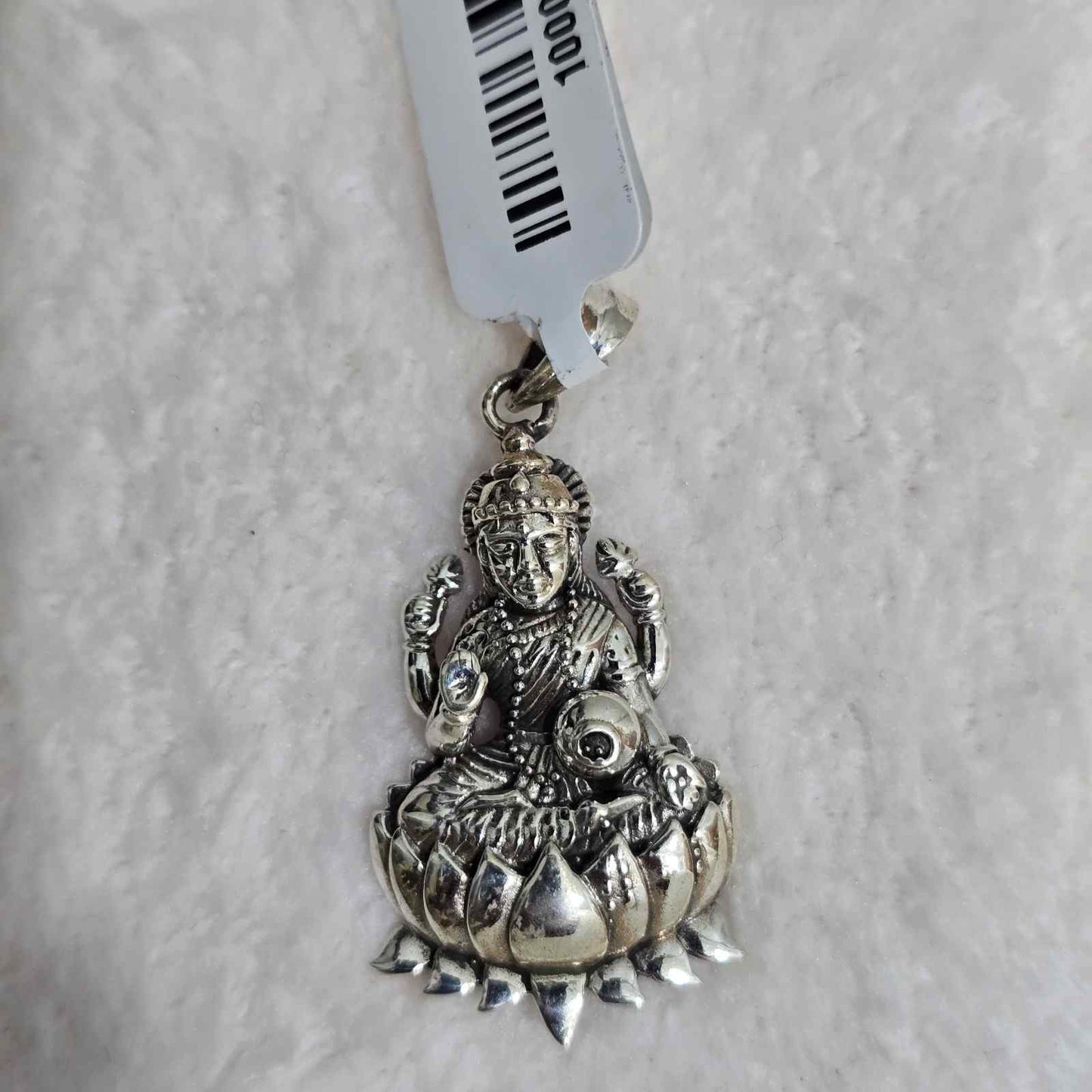 Lakshmi silver pendant