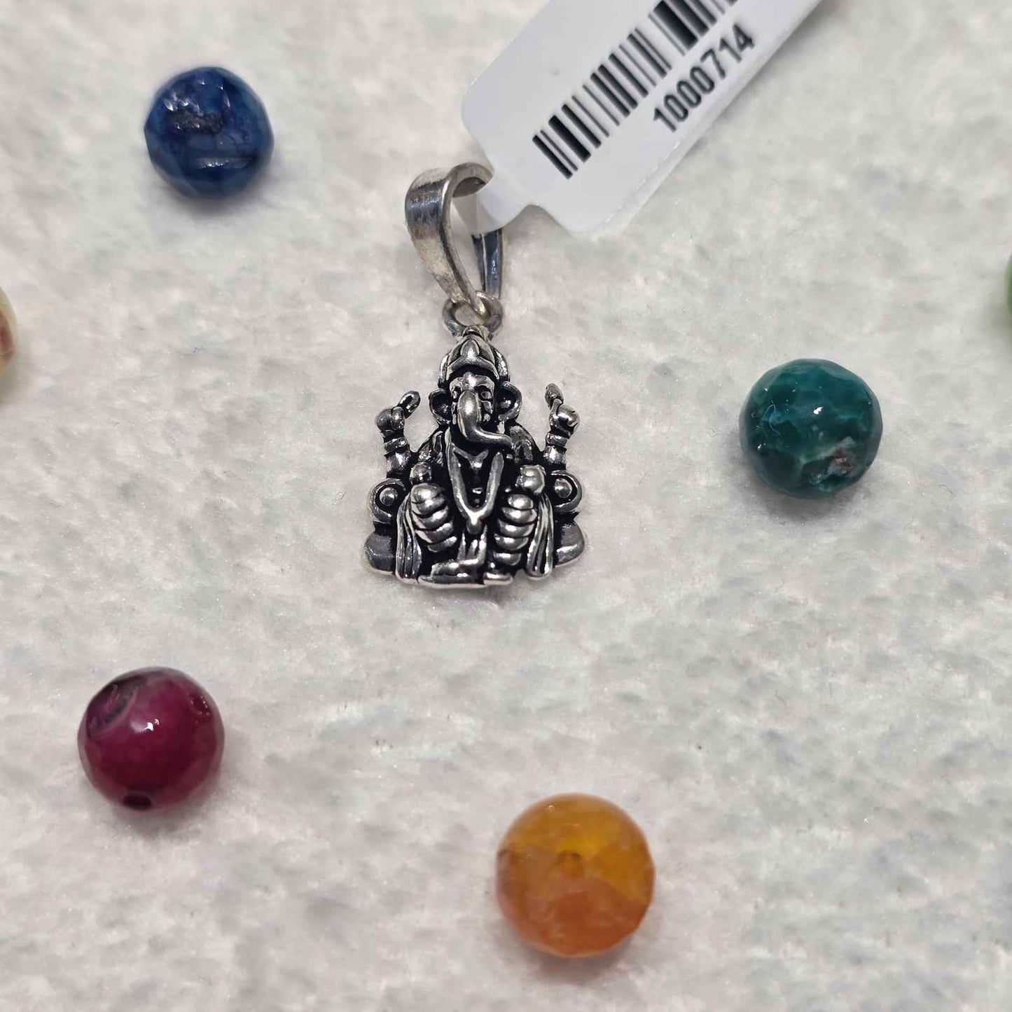 Lord Ganesh silver pendant