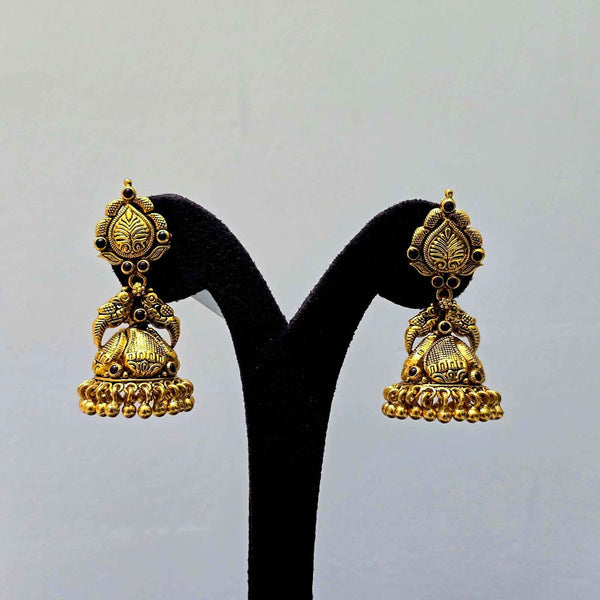 Kalpavalli Antique Jhumkas
