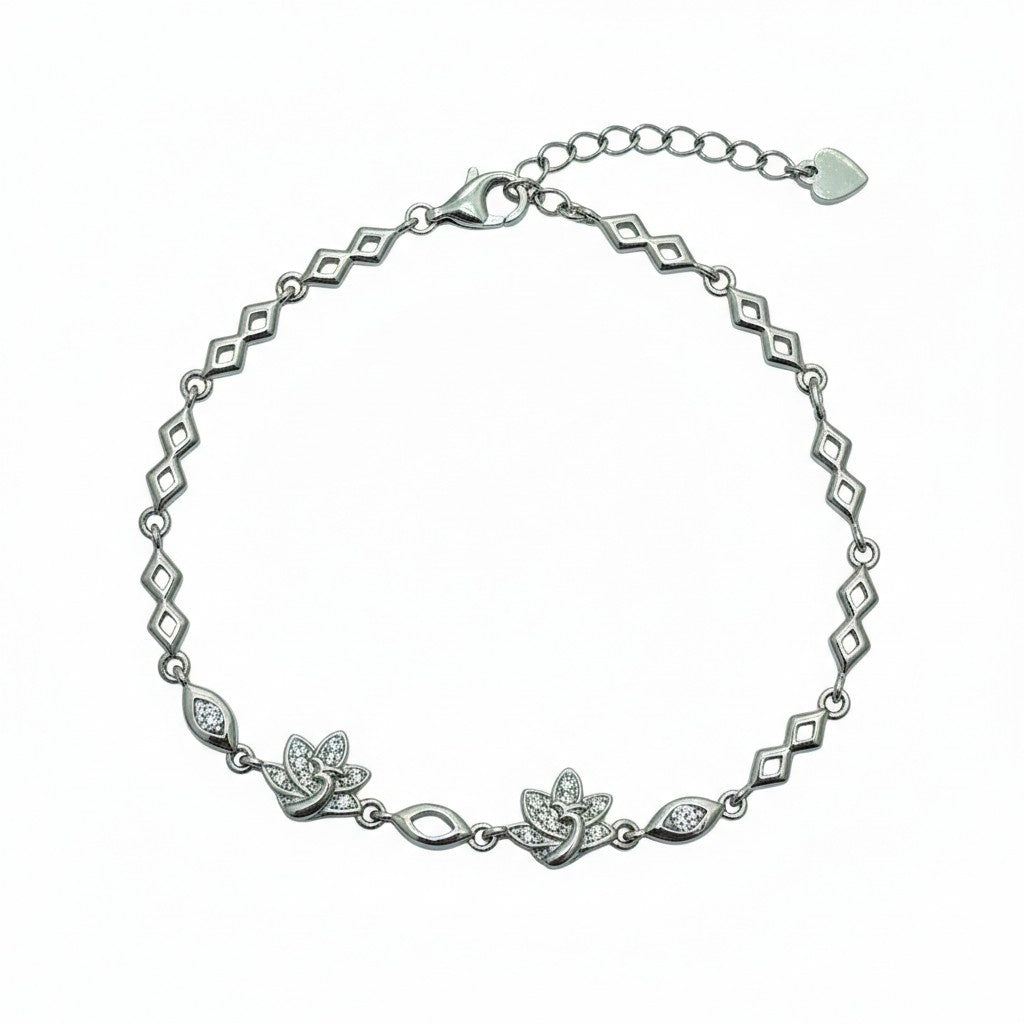 Kamalika Silver Bracelet