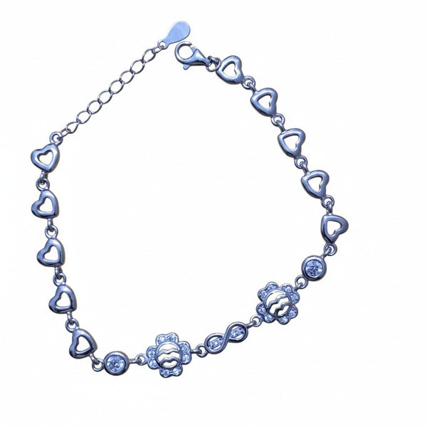 Heartline Charm Bracelet