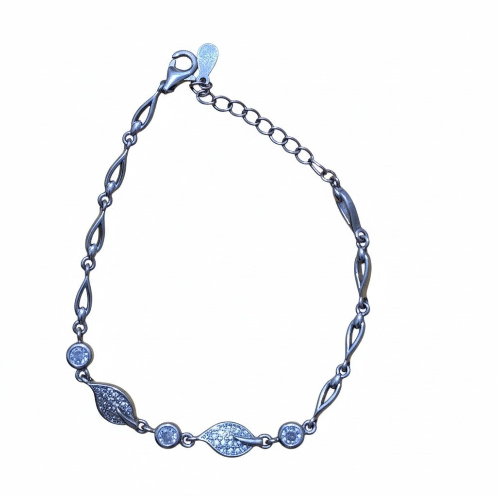 Dewdrop Leaf Bracelet
