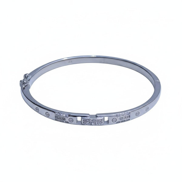 Platinum Touch Silver Kada