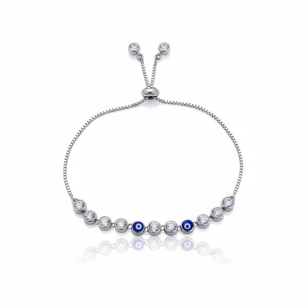 Round Stone Nazar Bracelet