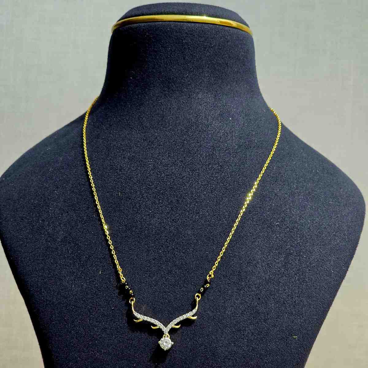 Trendy V Pattern Mangalsutra