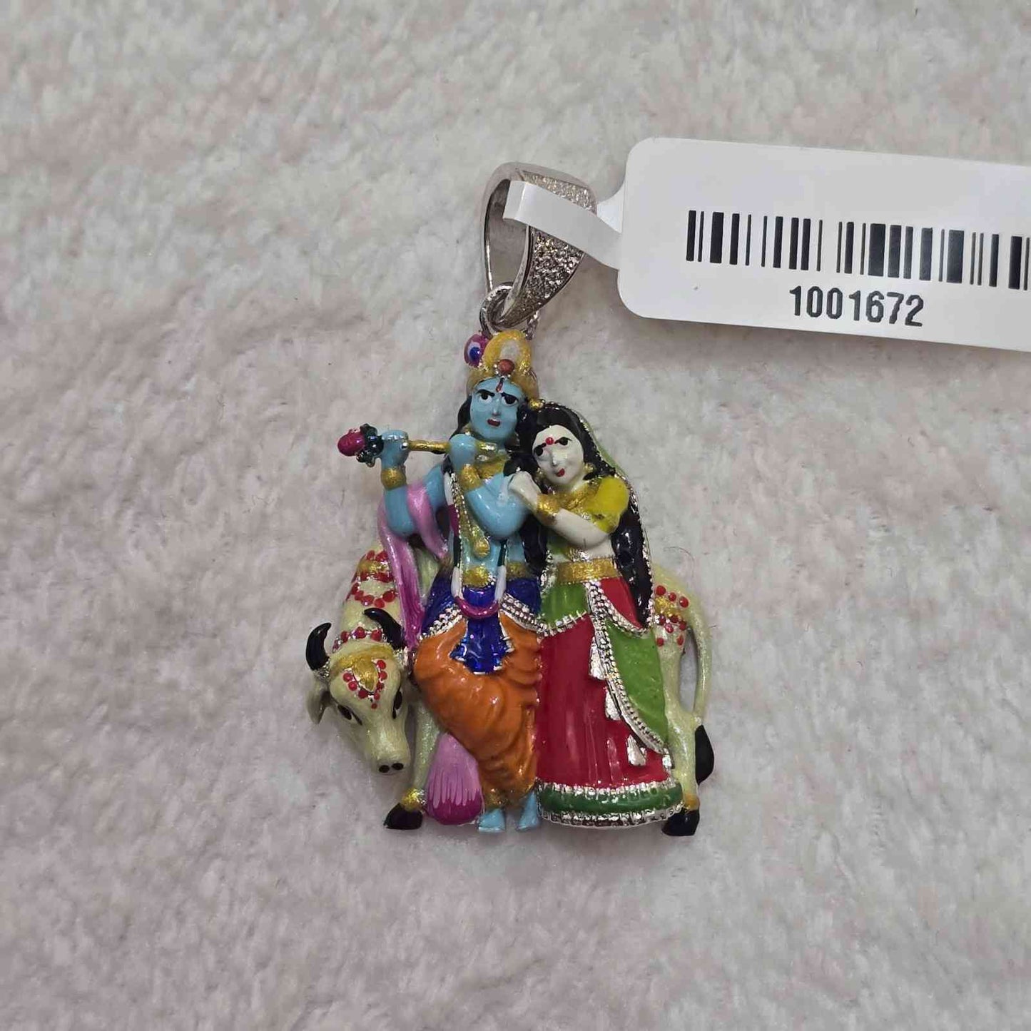 Radha Krishna Prem Pendant