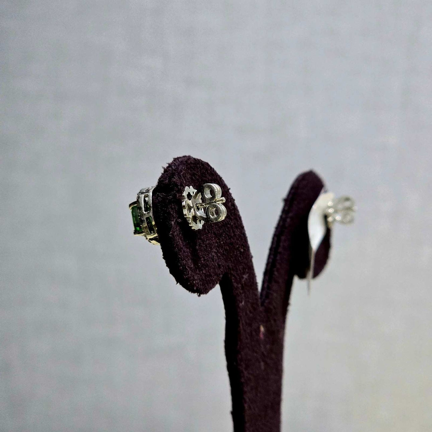 Everyday Emerald Studs