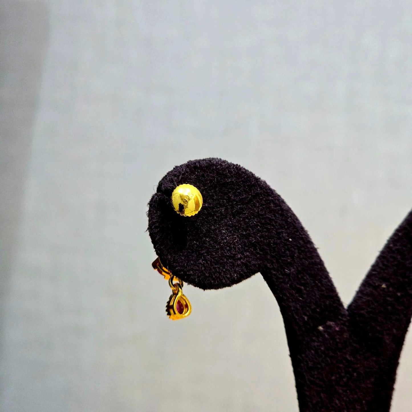 Padma Ruby Earrings