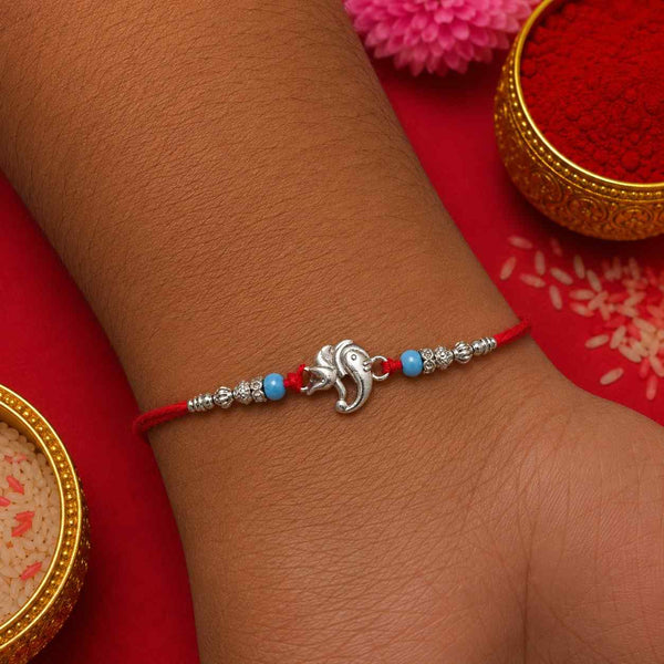 Floral Ganesh Rakhi
