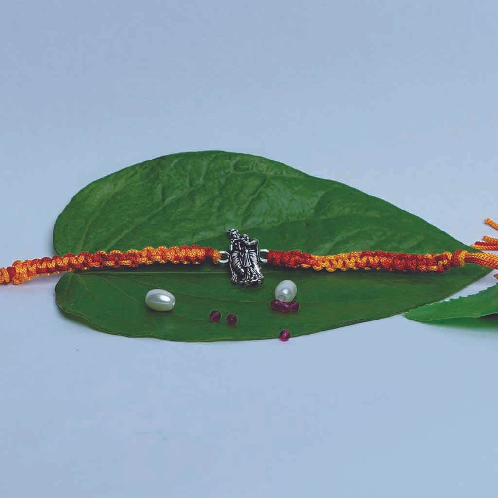 Radha Krishna Rakhi - Mayuri Silver House