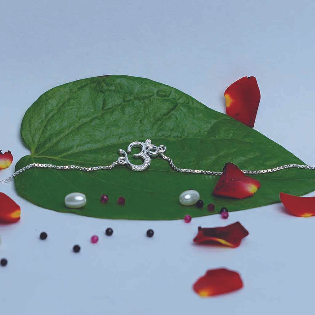 Om Chain Rakhi - Mayuri Silver House