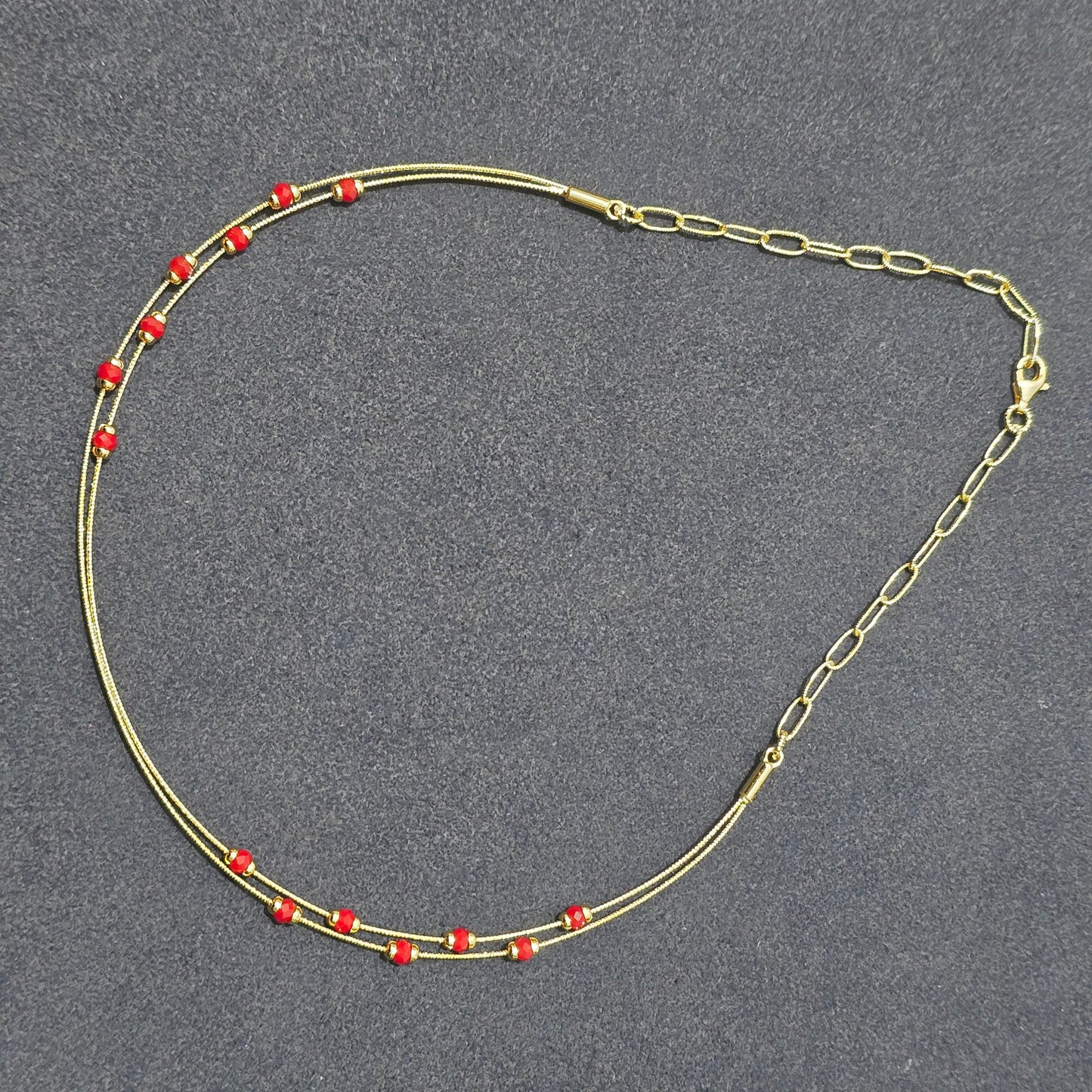 Red Dew Blossom Chain