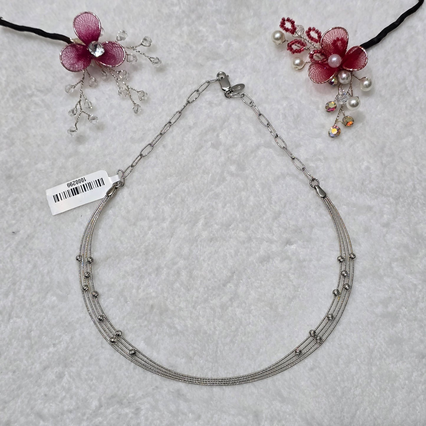 Silver Blossom Chain