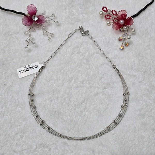 Silver Blossom Chain