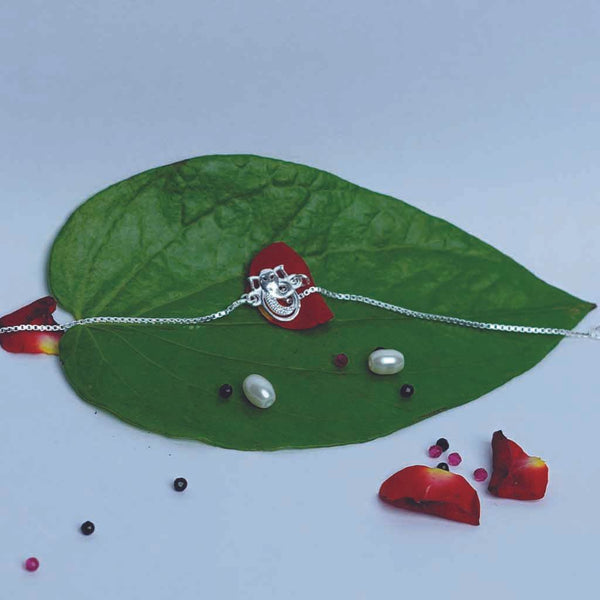 Ganesh Chain Rakhi - Mayuri Silver House