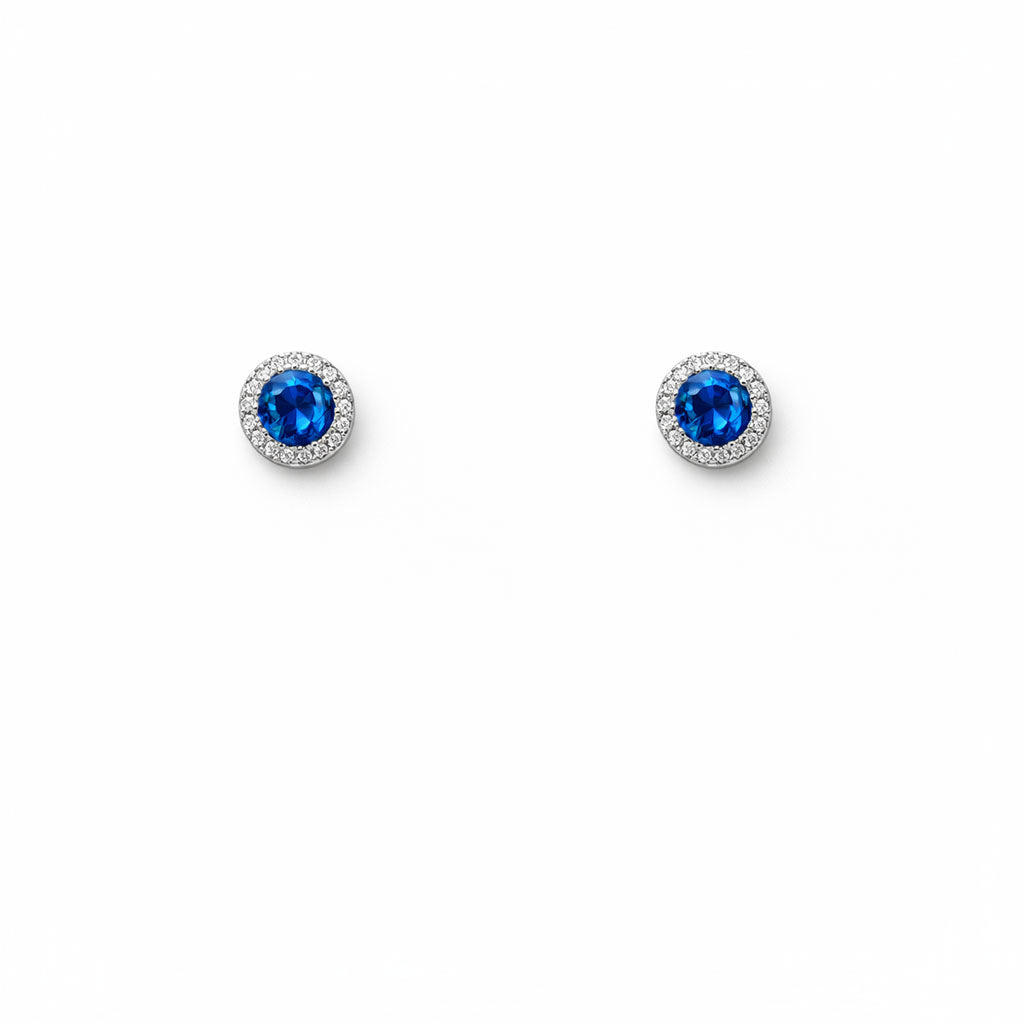 Blue Brilliance Studs