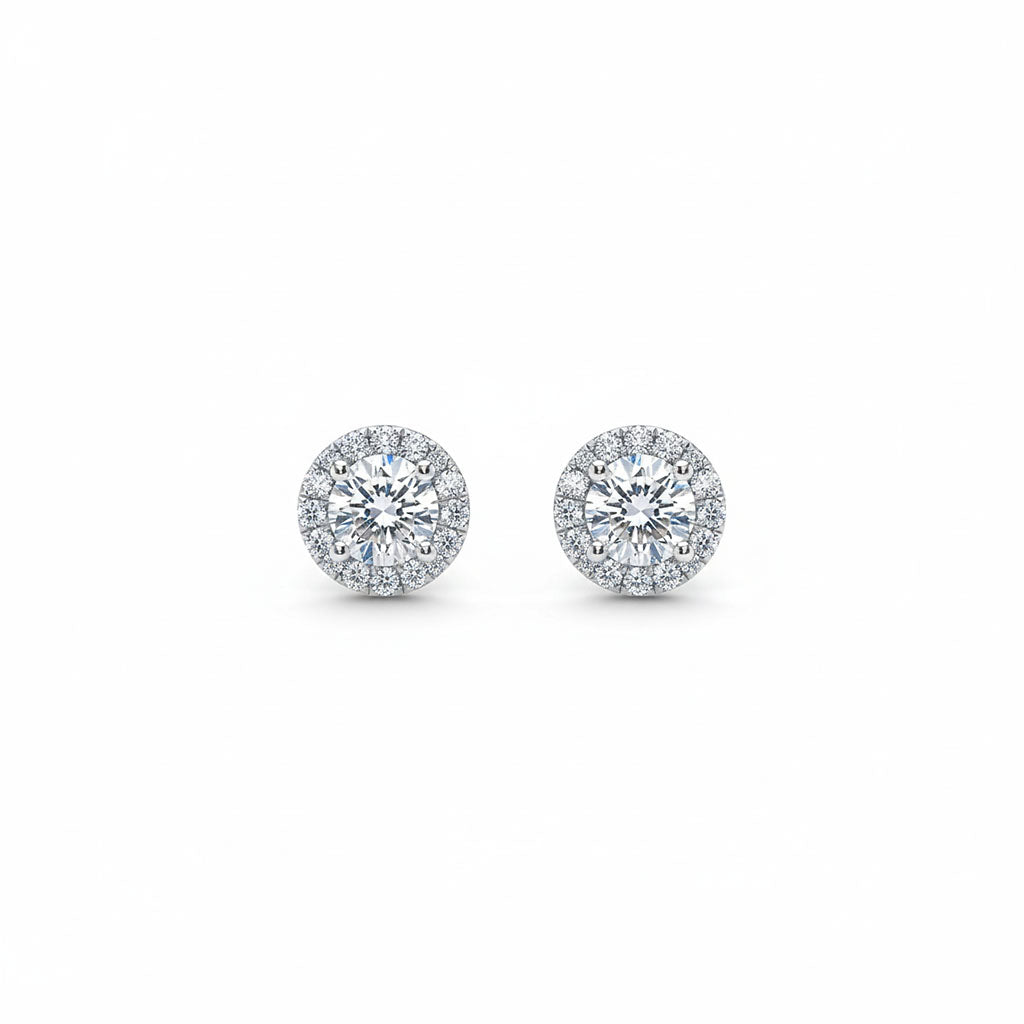 Lumi Solitaire Studs