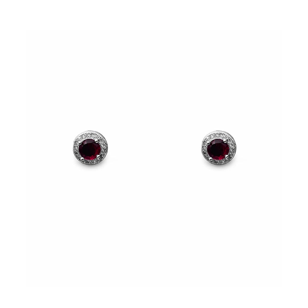 Luna Ruby Studs