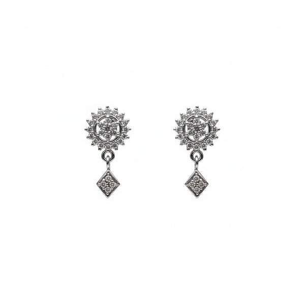 Small Flower Drop Studs
