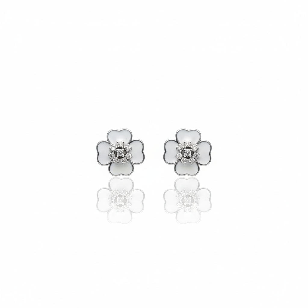 Snowflower Studs