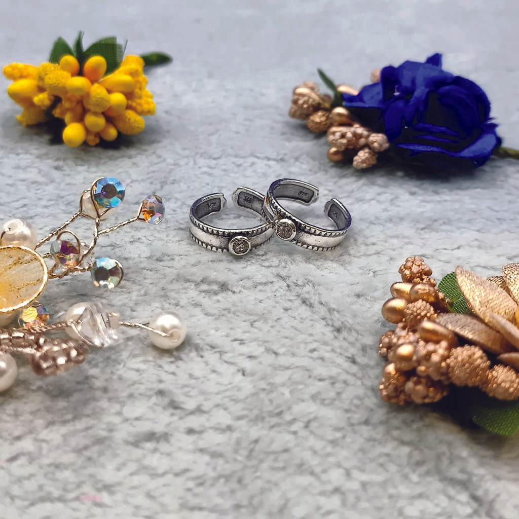 Stone Wizard Toerings - Mayuri Silver House