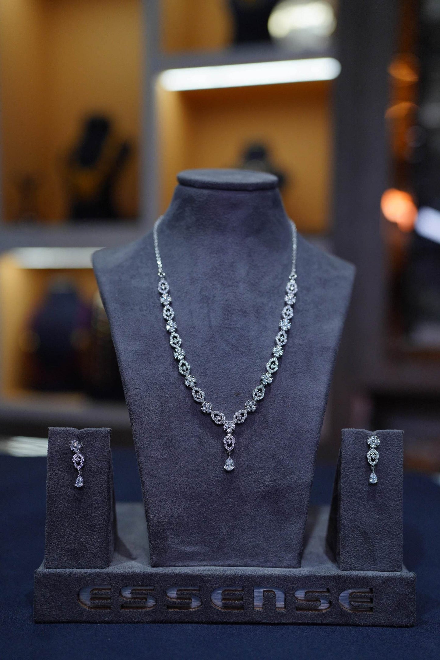 Silver Flower Necklace - Mayuri Silver House