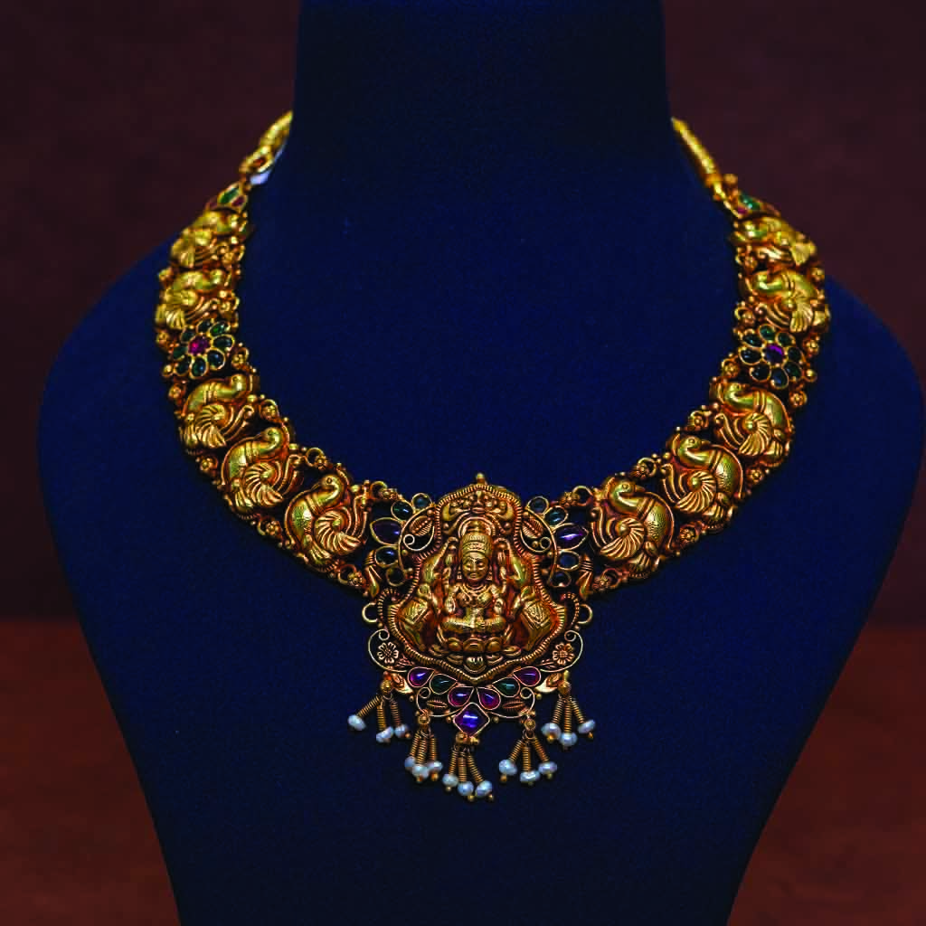 Swan Lakshmi Necklace
