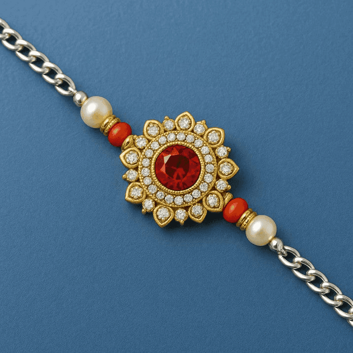 Bracelet Rakhi - Mayuri Silver House