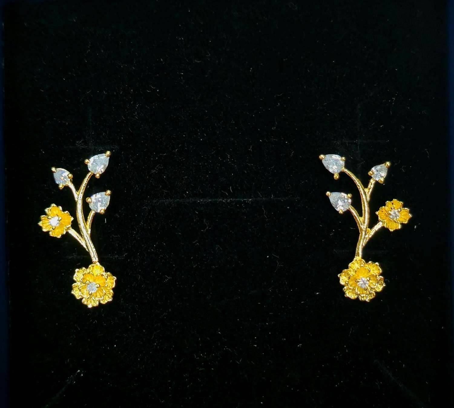 Bloom Earcuffs - Mayuri Silver House