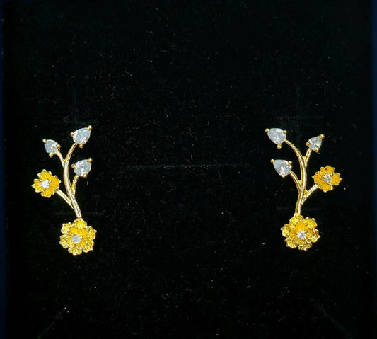 Bloom Earcuffs - Mayuri Silver House