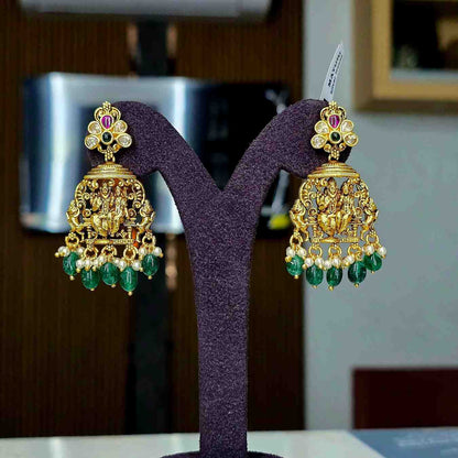 Dashavatara Alankara Long Necklace Set