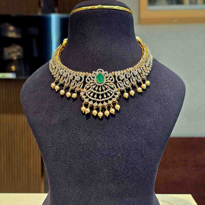 Majestic Peacock Necklace Set
