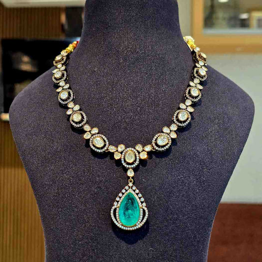 Raindrop Victorian Necklace Set