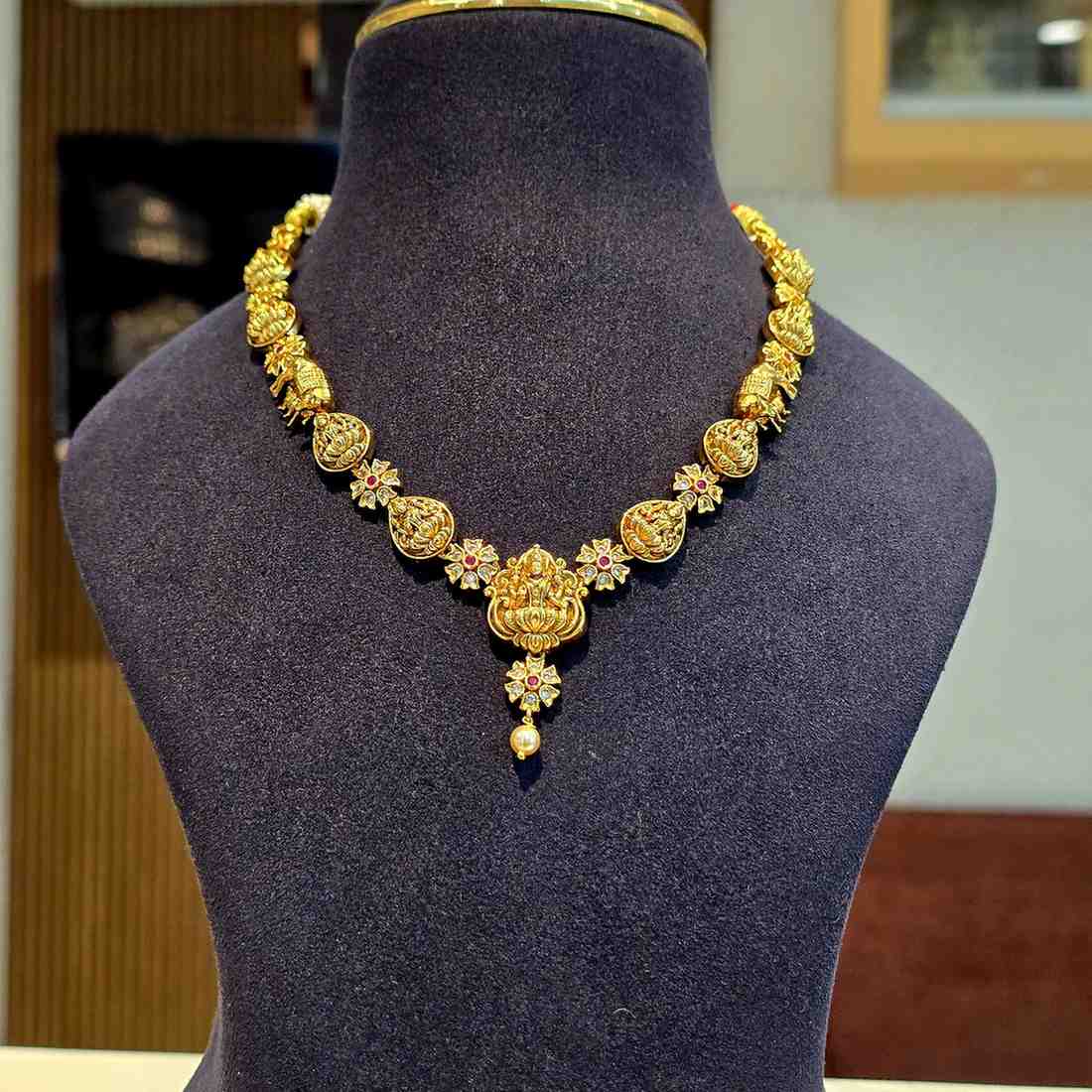 Holy Cow Lakshmi Necklace Set