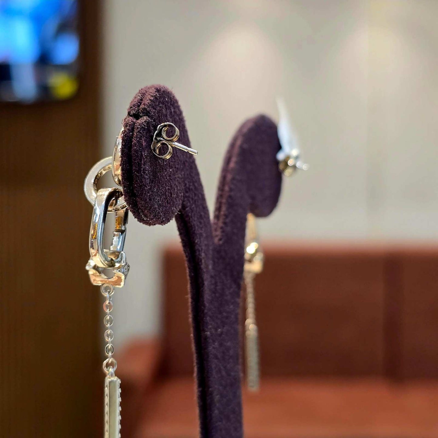 Orbit Chain Earrings