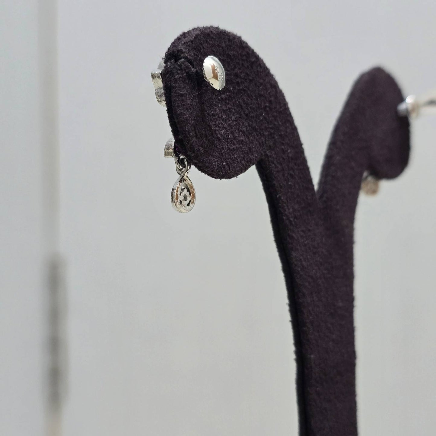 ruby blossom dangles