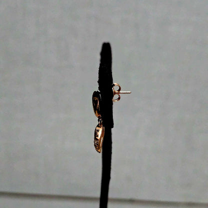 Rose Wing Earrings