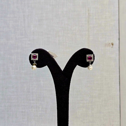 Pearl Frame Studs