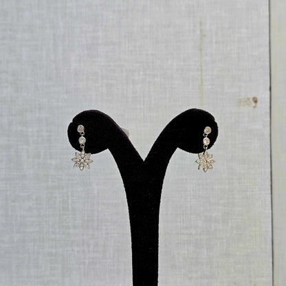 Crystal Petal Earrings