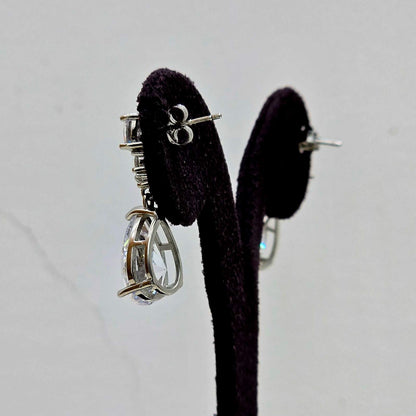 Single Drop Stud Earrings