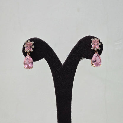 Pink Petal Earrings
